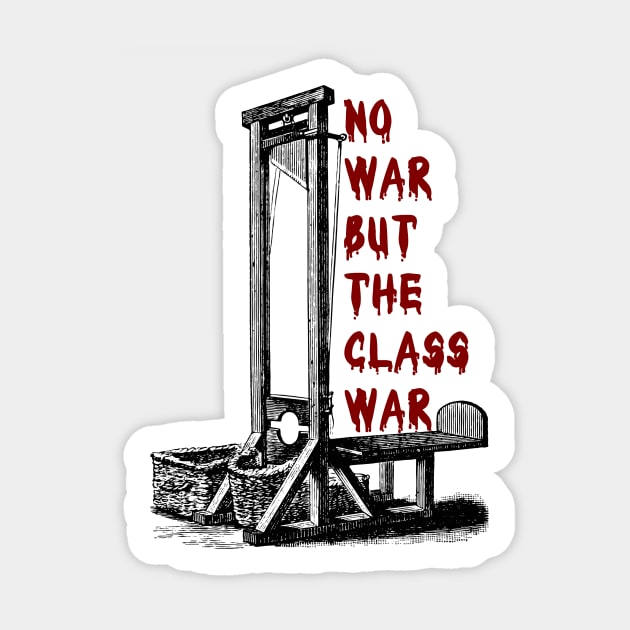 No War But The Class War Sticker by VintageArtwork